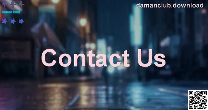 Daman Club Contact Us page visual guide — prepared by Nair Dev for verified support channels