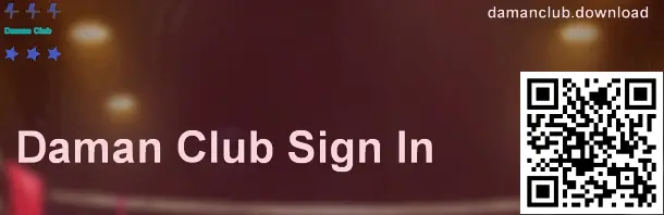 Daman Club login screen reference image